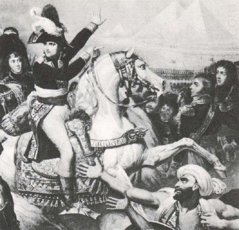 napoleon fore slaget vid nilen, unknow artist